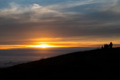 Russian Ridge Sunset